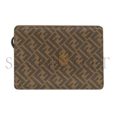 FENDI FF MEN'S NATURAL BAGS 7N0145AFF2F1M6E (24*17*6cm) FENDI FF MEN'S NATURAL BAGS 7N0145AFF2F1M6E (24*17*6cm)